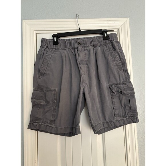 Tommy Bahama Shorts Mens Size Medium Gray Drawstring Casual 100% Cotton - Picture 1 of 6